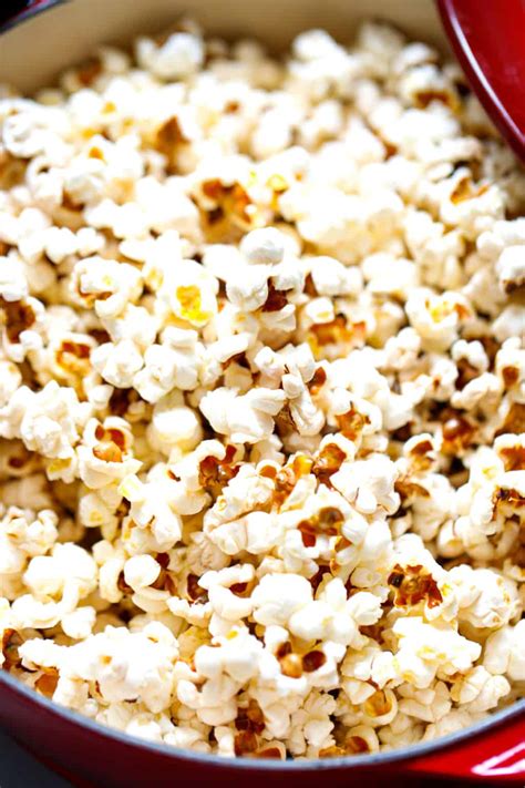 Easy Stove Top Popcorn Cooking Lsl