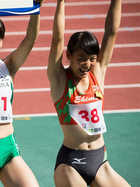 Ehime Sporty Girls Mizuno Female Athletes Athletic Women Track And