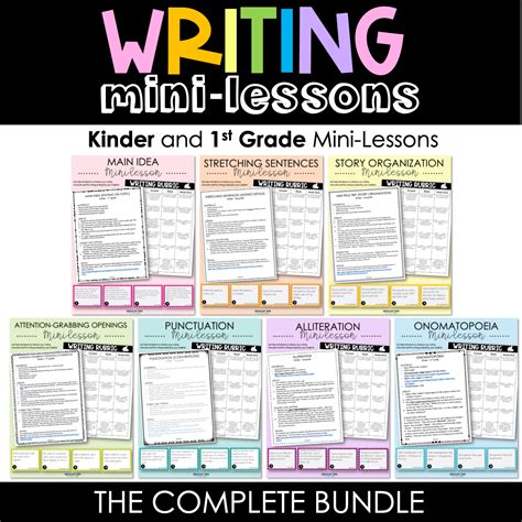 Writing Mini Lessons For Primary Education To The Core