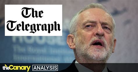 The Telegraphs Latest Conspiracy Theory About Jeremy Corbyn Is Too
