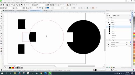 Corel Draw Tips Tricks Back Minus Front Or Front Minus Back YouTube