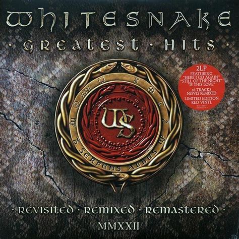 Whitesnake Greatest Hits Revisited Revisited Remastered Mmxxii New