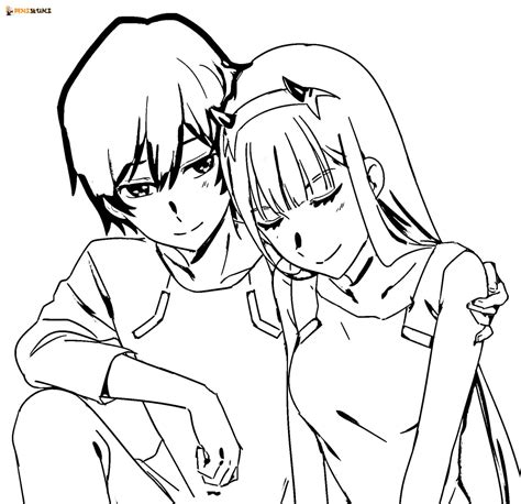 37 Anime Couple Coloring Pages To Print Ambratcalin