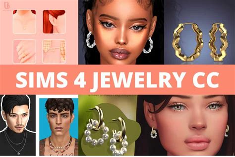 21 Sims 4 Jewelry Cc Earrings Necklaces And Rings We Want Mods