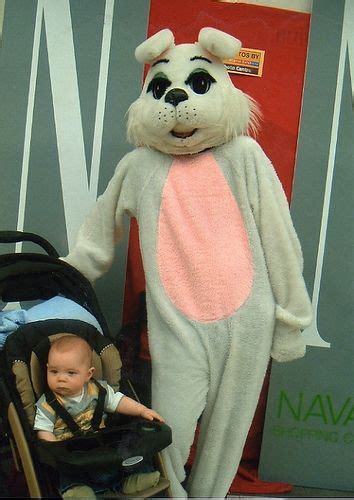 Popthomology Photos 25 Scary Easter Bunnies Of The Past Real Easter