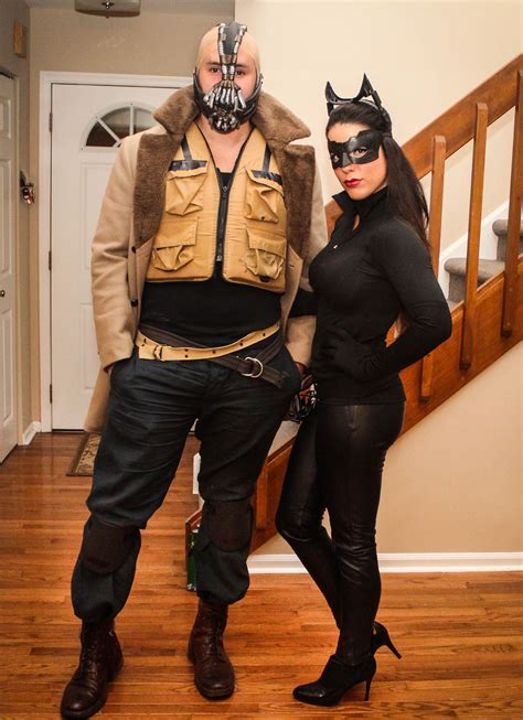 Couples Halloween Costume Bane And Catwoman No One Steal This Please Me And Chad Have Been