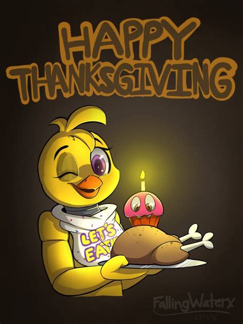 Happy Thanksgiving By Fallingwaterx On Deviantart Fnaf Drawings Happy Thanksgiving Fnaf Art