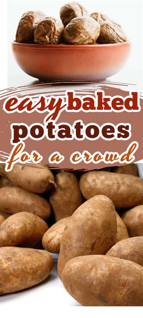 Baked Potatoes For A Crowd Creative Homemaking