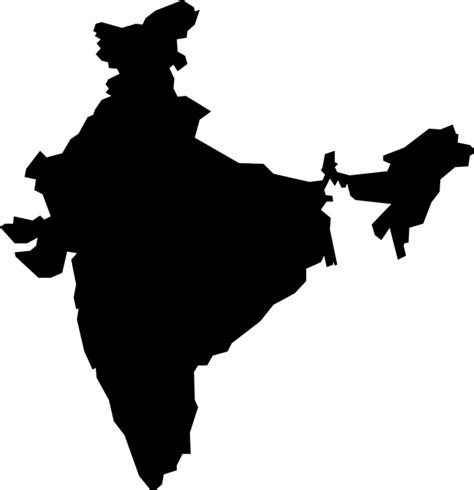 India Map Vector Png