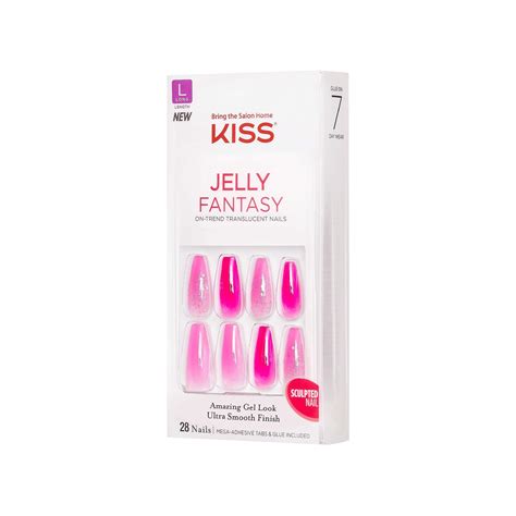 buy kiss jelly fantasy on trend translucent nails online at desertcartisrael