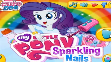 Flash my little pony games. My Little Pony Sparkling Nails Game / MLP Games for Girls ...