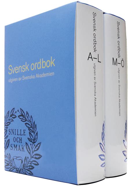 Svensk Ordbok Utgiven Av Svenska Akademien Inbunden Böcker