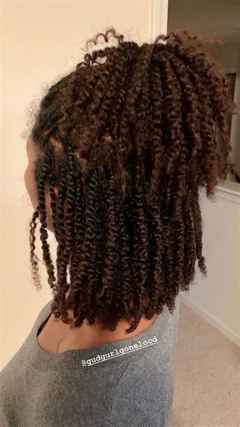 2448 x 3264 jpeg 825 кб. Two strand twist starter locs @gudgurlgonelocd in 2020 ...