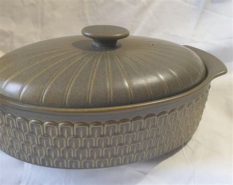 Vintage Wedgwood Cambrian Green Stoneware Lidded Casserole Dish Etsy