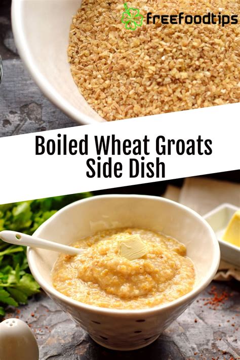 How To Cook Wheat Groats Recipe Side Dish