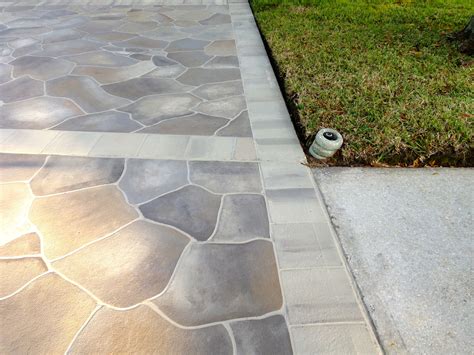 Davies paint megacryl color chart huna digitalfuturesconsortium org. Concrete Designs Florida | flagstone driveway