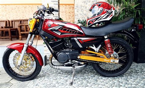 Modifikasi ini memakai motor basic : Yamaha RX King Red Modif by SamMinyo | Motor jalanan ...