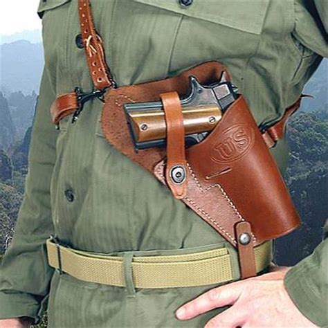 How To Wear M7 Shoulder Holster Holster Colt Holsters M7 Revolvers
