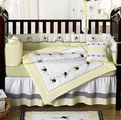 Cute Bumble Bee Nursery Set Unique Baby Bedding Baby Bed Baby Crib Sets