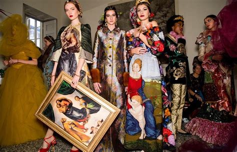 Dolce Gabbana Apresenta Sua Alta Moda Inspirada No Renascentismo