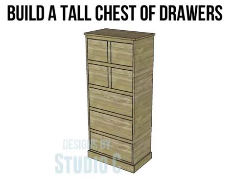 Tall Chest Of Drawers Free Woodworking