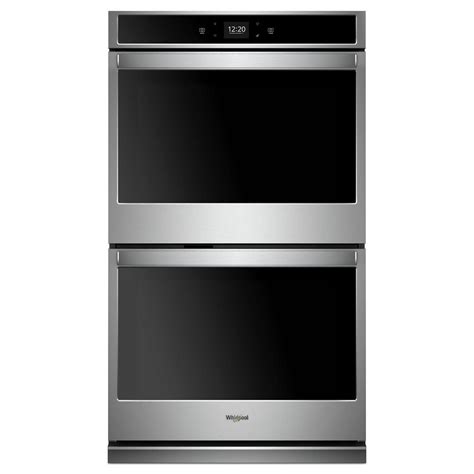Whirlpool 30 In Smart Double Electric Wall Oven With Touchscreen In