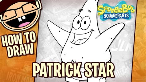 How To Draw Patrick Star Spongebob Squarepants Narrated Step By