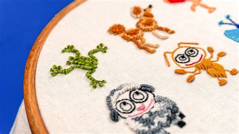 Animal Embroidery Make Your Own Hand Embroidery Designs On Clothes