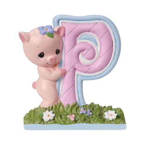 P Is For Pig And This Pretty And Poised Piglet Shares A Hug With A