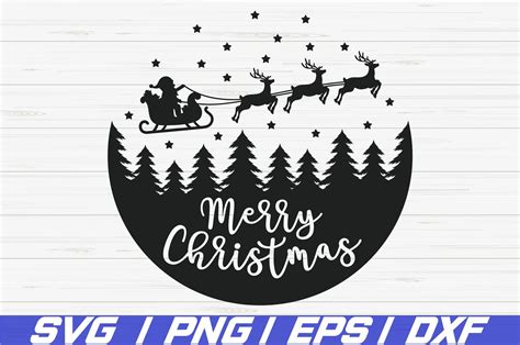 Christmas Santa SVG Cutting Files