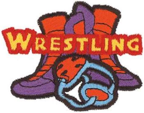 Wrestling Machine Embroidery Design Embroidery Library At