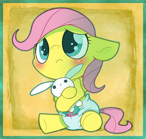 Fluttershy As A Filly My Little Pony Friendship Is Magic Photo