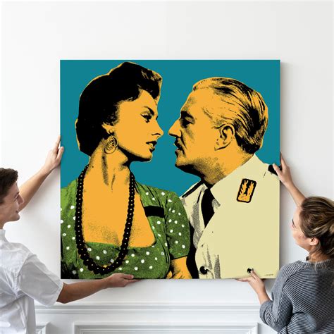 Sophia Loren e Vittorio De Sica – Iconpop Factory