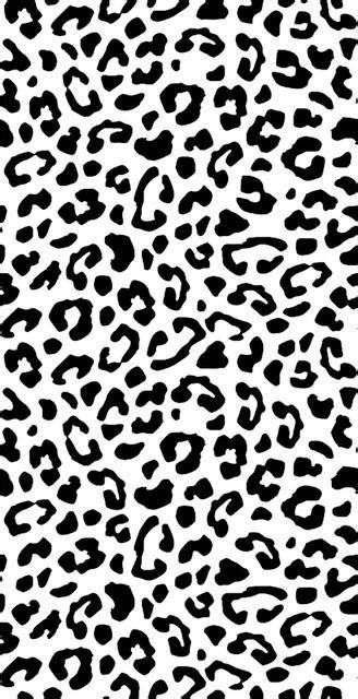 Leopard Print Stencil Fabscraps