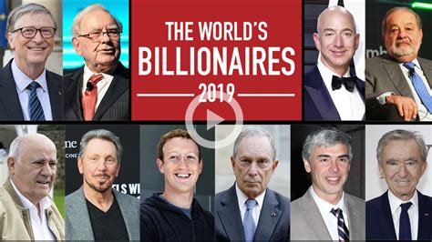 Top Ten10 Billionaires In 2020 Highly Informatv Youtube 10 The World