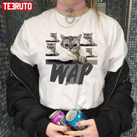 Wap Wet Ass Pussy Cat Unisex T Shirt Teeruto