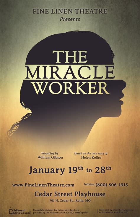 The Miracle Worker 2017 - Fine Linen Theatre
