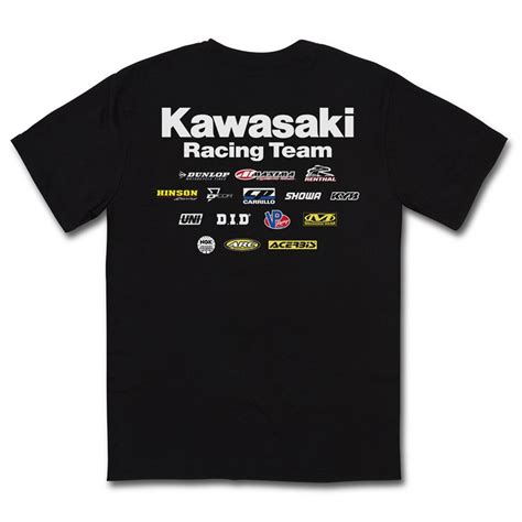 Kawasaki Racing Team T Shirt Babbitts Kawasaki Partshouse