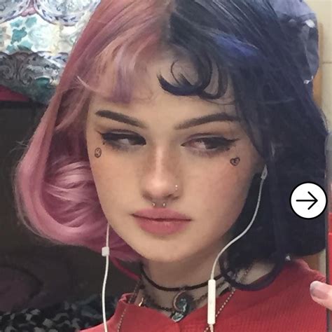 20 Inspiration Of Egirl Makeup You Can Do In 2020 Grunge Hair Dyed