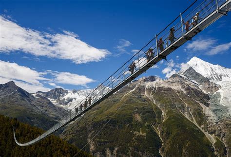 World's Longest Suspension Bridge Opens in Switzerland | Architectural