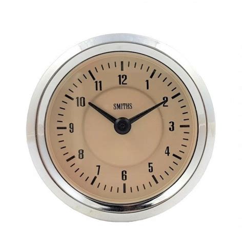 Smiths Classic Magnolia 60mm Time Clock Full V Digital Uk