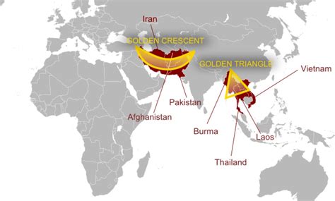 It is the point in northern thailand that converges with myanmar, and laos, where the ruak and mekong rivers meet. The Golden Triangle: Asia's Busy and Deadly Drug Route ...