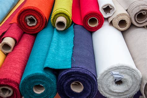 Free photo: Colorful fabric rolls - Sample, Paint, Palette - Free