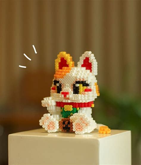 Stitch 3d Perler Bead Pattern Tutorial Tutorials Kits And How To