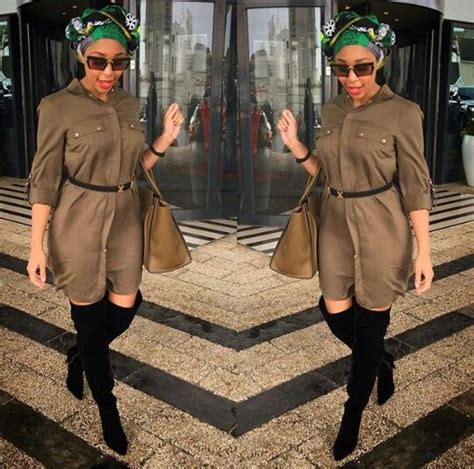 Minnie Dlamini Beautiful South African Women Fashion Casual Outfits