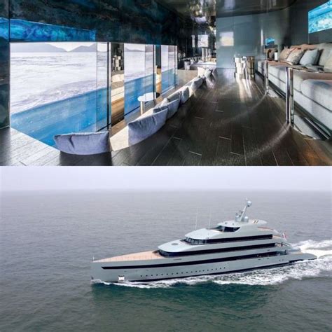 Underwater Lounge On Feadships Savannah Yacht Boat Yacht Charter Power Boats Speed Boats