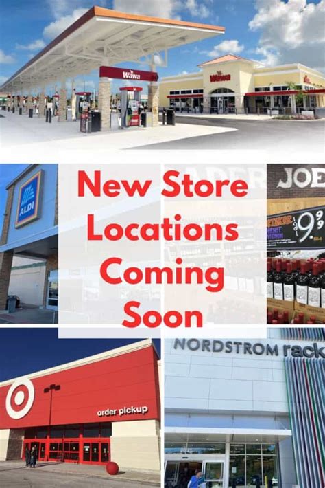 New Stores Coming Soon 2023