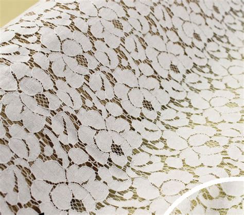 White Lace Vintage Lace Fabric Cotton Lace Fabric By Hanasupply 800