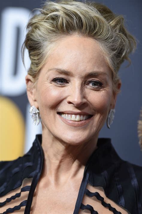 Sharon Stone At 75th Annual Golden Globe Awards In Beverly Hills 0107