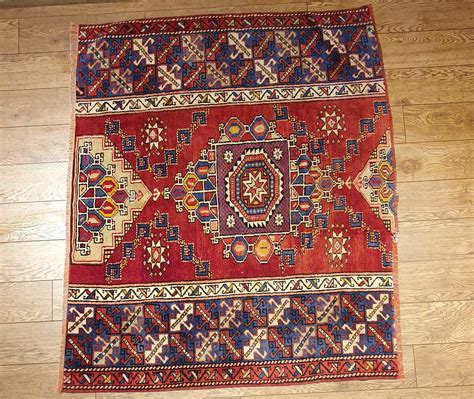 Red Turkish Carpet 44x52 Ft Floral Pattern Rug Etsy Uk